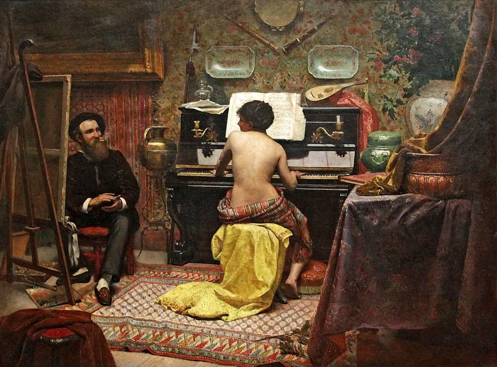 Júnior - Il riposo della modella, Museo Nazionale di Belle Arti, Rio de Janeiro
